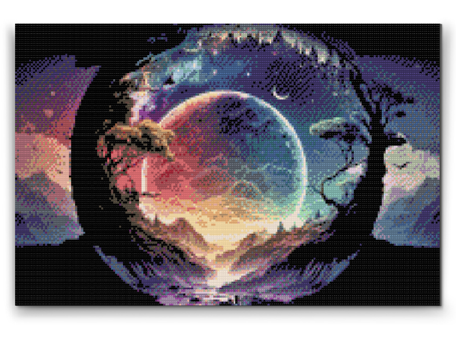 Diamantové malování - A Magical Full Moon